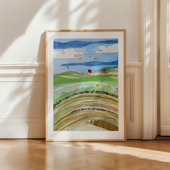 Golf | Golf artwork | Golf Poster | Golf Gifts | Golf Decor | Hoylake Golf | British Open Hoylake  Gift