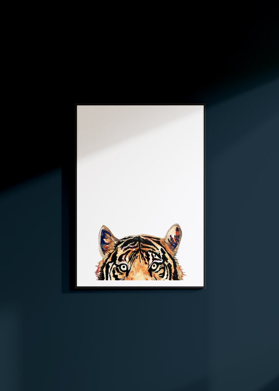 Tiger art | Tiger gift | Tiger prints | Tiger Poster | Tiger | Wild Animal Art | Jungle Animals | Jungle poster | Animal Art