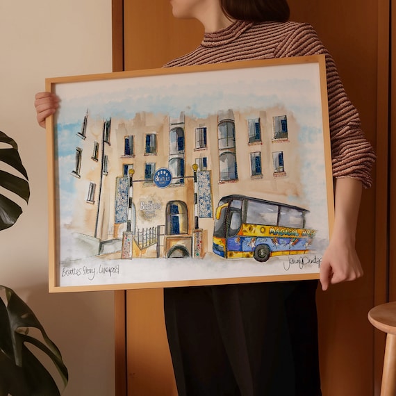 Beatles Wall Art | Beatles Artwork | Beatles Story | Albert Dock | Liverpool | Liverpool Art |Liverpool Gift | Beatles Gift