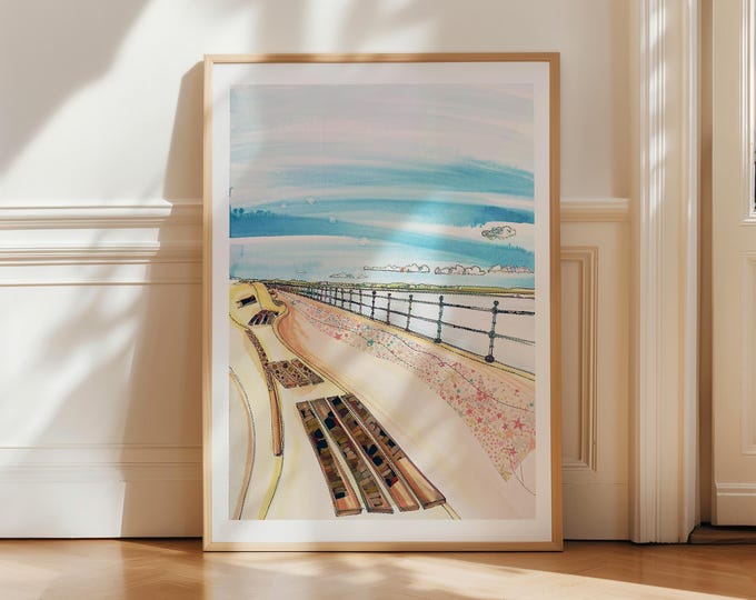 West Kirby Marine Lake | West Kirby Gift | Wirral Art | Wirral Print | West Kirby Marine Lake | Wirral Gifts | Wirral | West Kirby Print