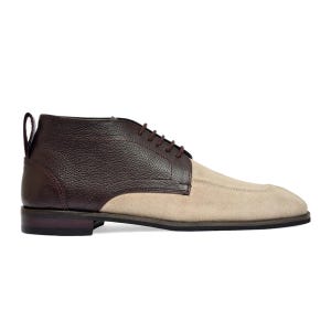 Two Tone Brown Shoes - Etsy display picture 1