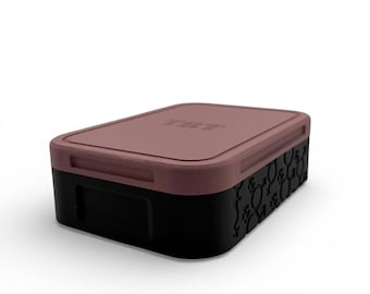 TRT Vial Holder | Discreet Testosterone Storage Case | Holds 30 Vials | Personalized Magnetic Organizer