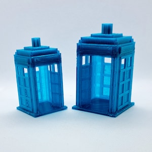 Shrimp Decor ~ Dr. Who Tardis