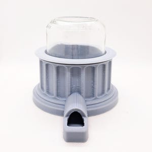 Roman Column Silo Water Dispenser with Baby Food Jar