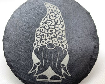 Gnomes - Etched Slate Coasters