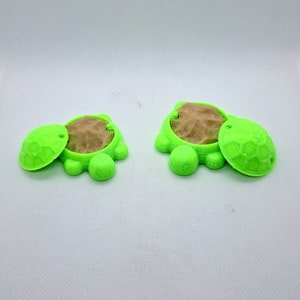 Jumping Spider Decor ~ Little Tikes Turtle Sandbox with "sand"