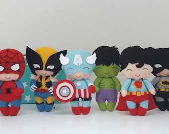 personalized superhero doll