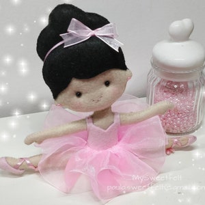 Cute little ballerina for decoration