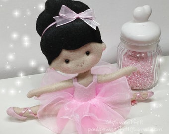 Cute little ballerina for decoration