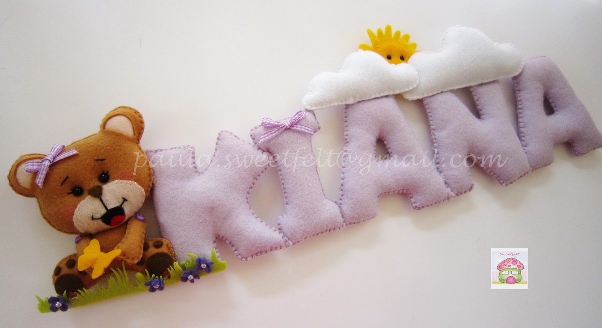 Plaque de Porte Nounours