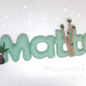 Panda bear on the tree sign / bame banner / Panda bear / panda wall decor / panda door hanger / nursery / babyroom decor