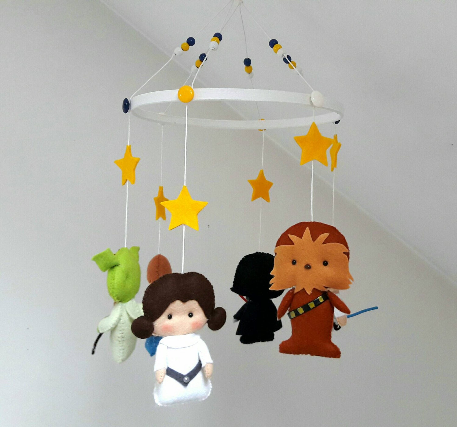 Star War hanging crib mobile / Star Wars Cot mobile / Star Etsy