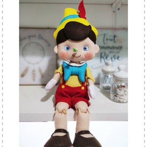 Pinocchio doll - Etsy 日本