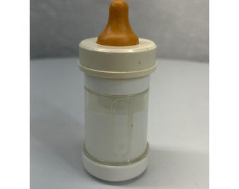 Vintage 1986 Fisher Price Baby Mealtime Magically Disappearing Milk Bottle