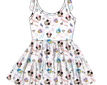 Sensational Sig's" FULL PRINT Tulle Twirlie (Pre-Order)