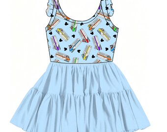 Monorail Magic" Tulle Twirlie (Pre-Order)