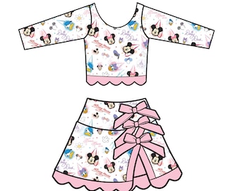 Sensational Sig's" Long Sleeve Tutu Set (Pre-Order)