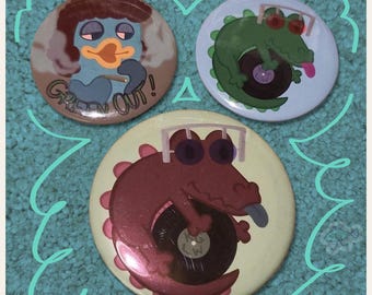 KGLW Critters Badges