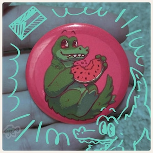 Épinglette KGLW Gator Melon