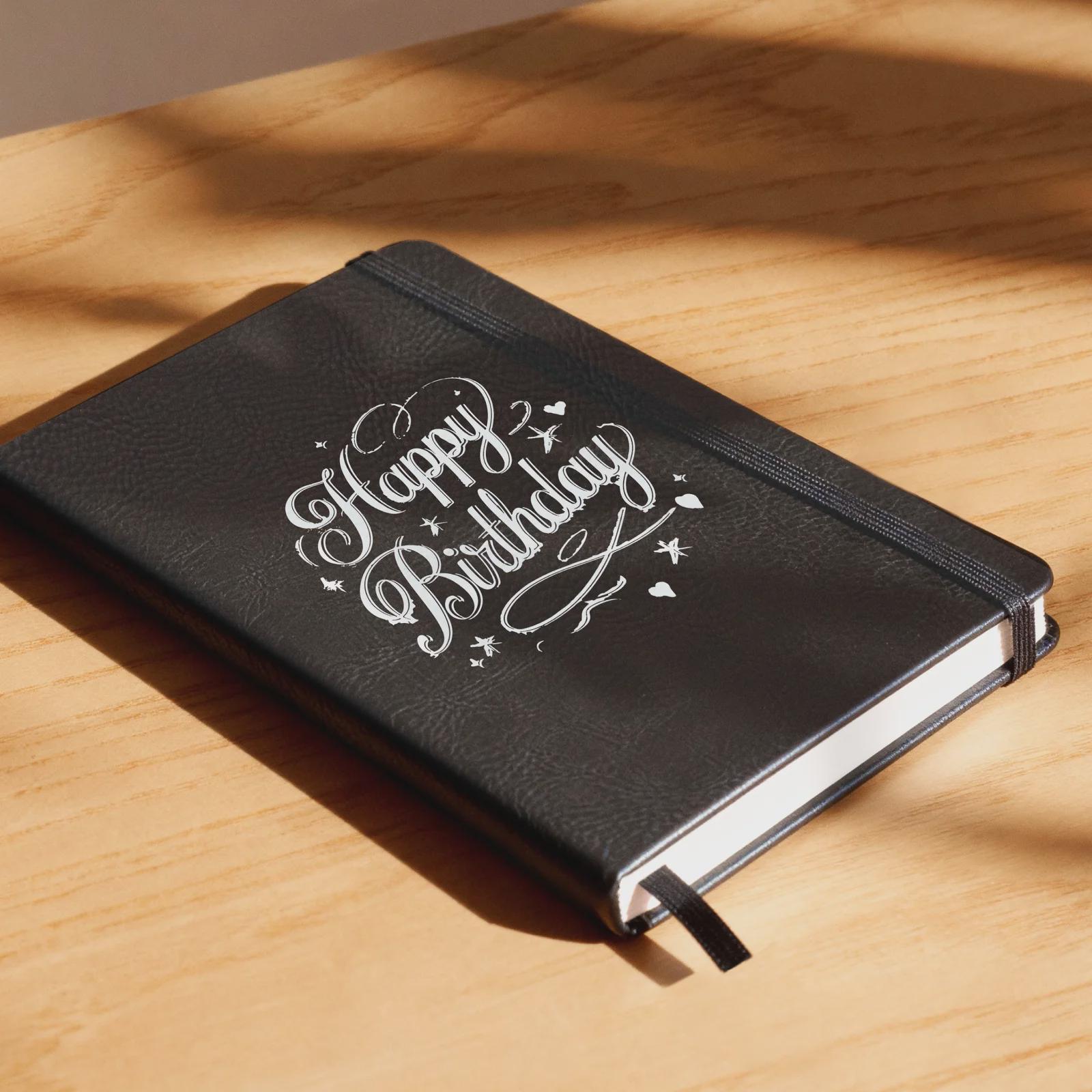 Personalized A6 PU Leather Notebook