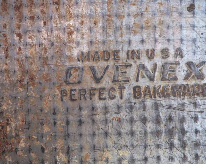 Vintage Ovenex Bakeware Rectangular EKCO Baking Pan Rustic Cake Pan