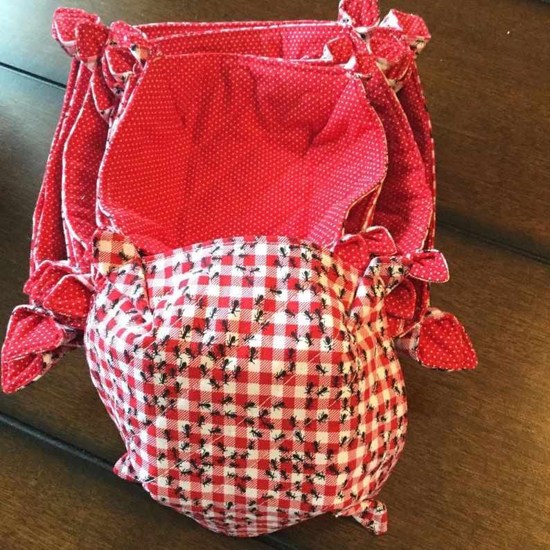 microwave bowl cozy Bowl cozies Microwave bowl cozies in three sizes ants at a picnic