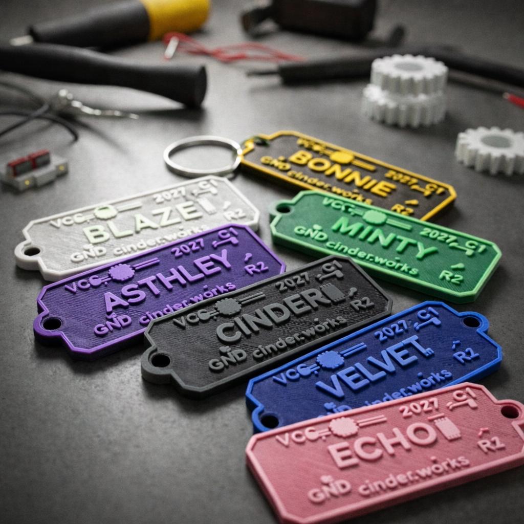 Engineer Key Ring Custom PCB Name Keychain | Circuit Board Tech Gift | Personalized 3D ...