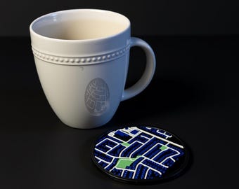 Custom City Map Coaster, Personalized 3D Printed Street Map of Any Address, Housewarming New Home Gift, Realtor Closing Gift, Where We Met