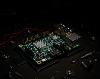 Raspberry Pi 5 Mount - Wall & Under Desk Bracket, Fits Pi 4 Pi 3 | 3D Printed PETG | Homelab, Home Assistant, Pi Hole | Maker Gift