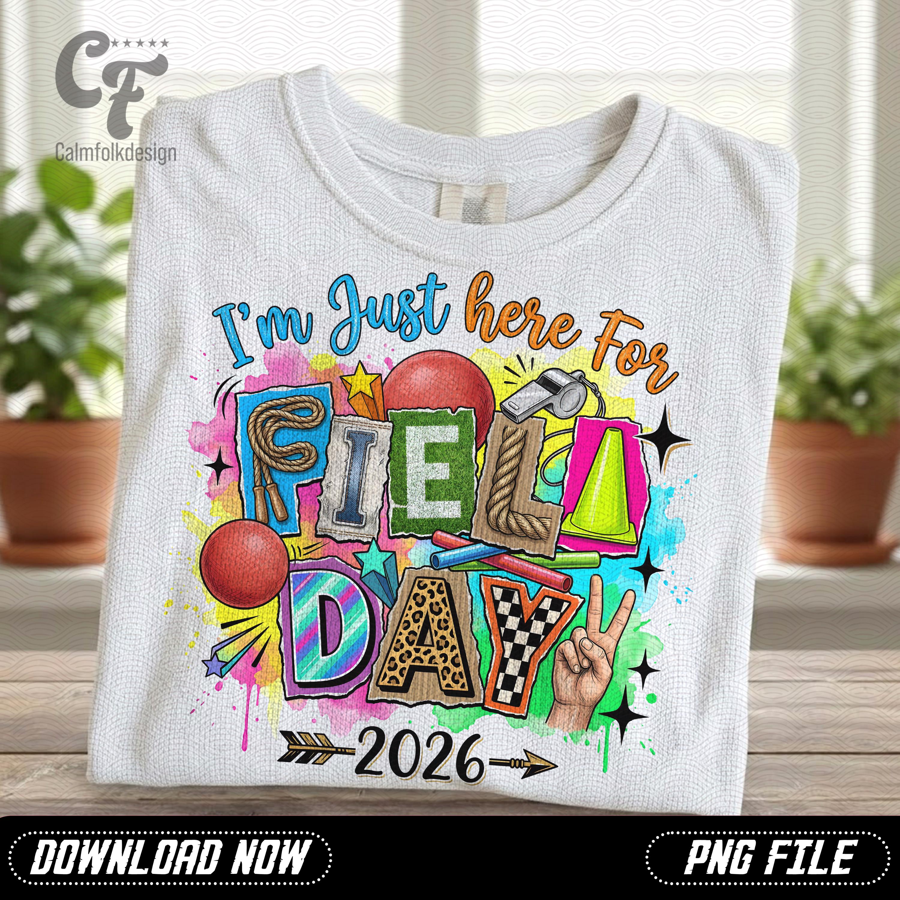 Field Day 2026 PNG, School Sports Design (digital Download) - Etsy