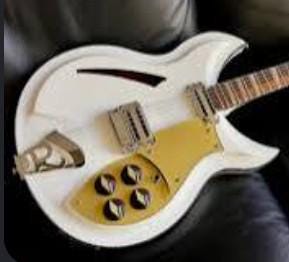 Rickenbackerオリジナルネームプレート（ゴールド） 新リッケン