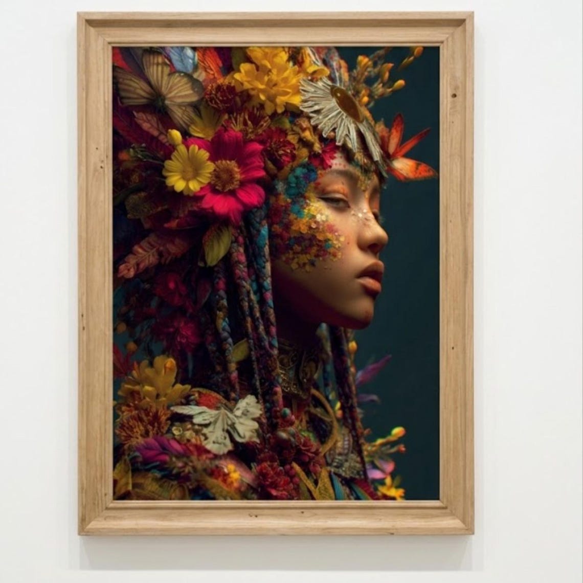 The Aztec Princess | Vintage Art | Digital Download | #V2 - Etsy