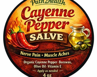 Cayenne Pepper Organic Salve