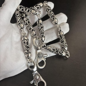 Chrome Hearts Wallet Chain 925 - Etsy