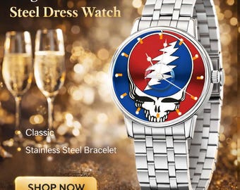 Luxury Watches, Grateful Dead Reel Fishing Sport Watch