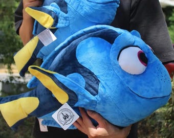 Dory Plush Toy Soft Stuffed Finding Nemo Doll Cute Kawaii Blue Fish Plush Kids Birthday Gift Room Decor