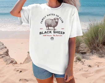 Vintage 90s Black Sheep T-shirt ,XXL ,unisex Black Sheep Vintage