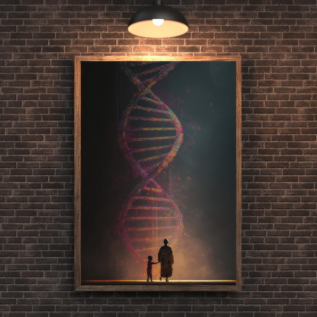 Purpose: DNA Wall Art Print, STEM Inspired Digital Download, Science ...