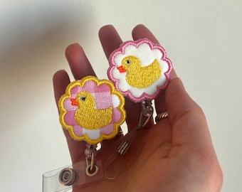 Bobine d'écusson brodé bébé canard