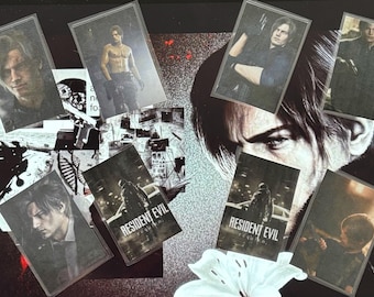 Photocards feitos por fãs do Leon Kennedy!