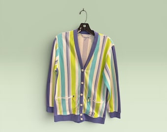 Vintage Christian Dior Sports Cardigan Rare Japan curation size Large
