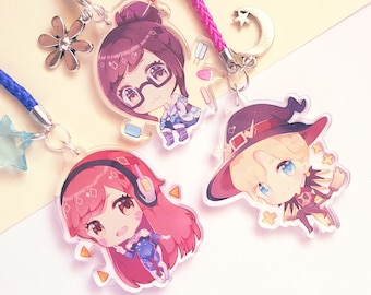 Overwatch clear acrylic charms