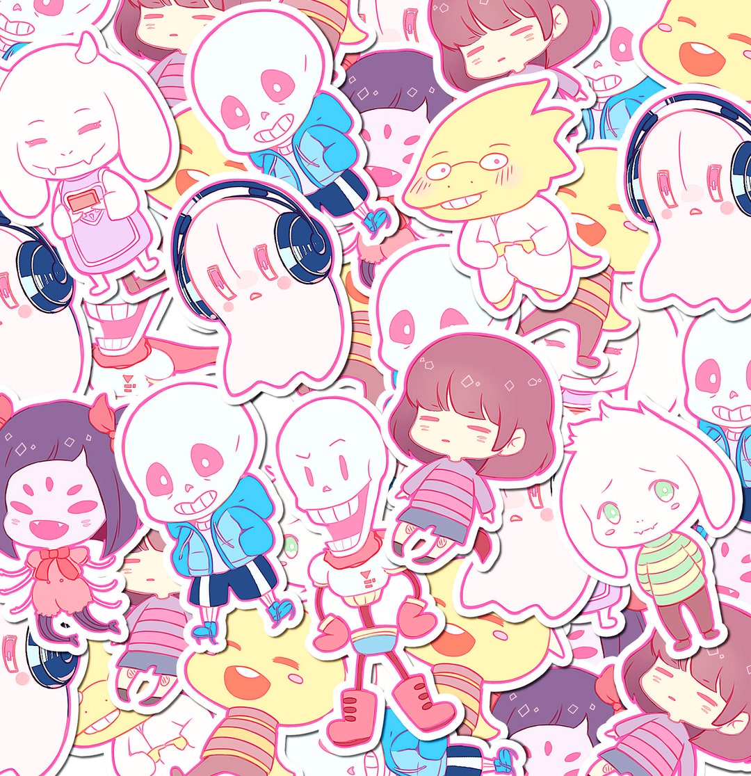 Chibi Undertale Characters | Greeting Card