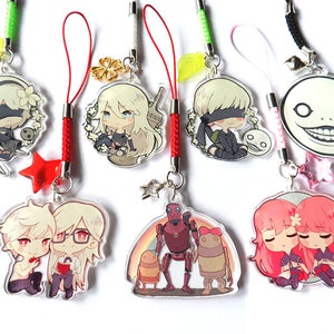 NieR:Automata clear acrylic charms image 2