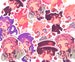 Toilet-bound Hanako-kun holographic stickers 