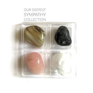 NOTRE sympathie---Rox Box---cristal, cadeau de sympathie de pierres précieuses