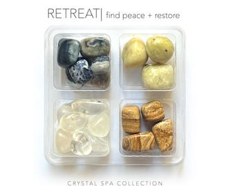 RETREAT | Find Peace + Restore - Spa Crystal Collection
