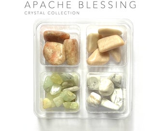 APACHE BLESSING - rox box - crystal set - gemstone kit