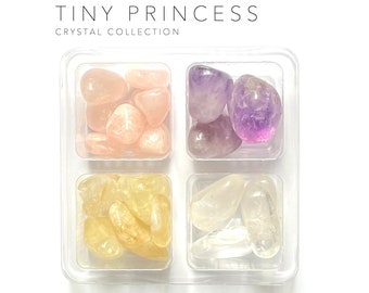 COLLECTION TINY PRINCESS - boîte rox - ensemble de cristaux - kit de pierres précieuses