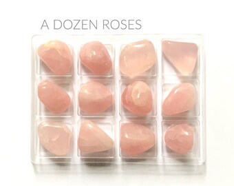 A DOZEN ROSES--- Rox Box -- crystal gift, unique way to send a dozen roses to the one you love